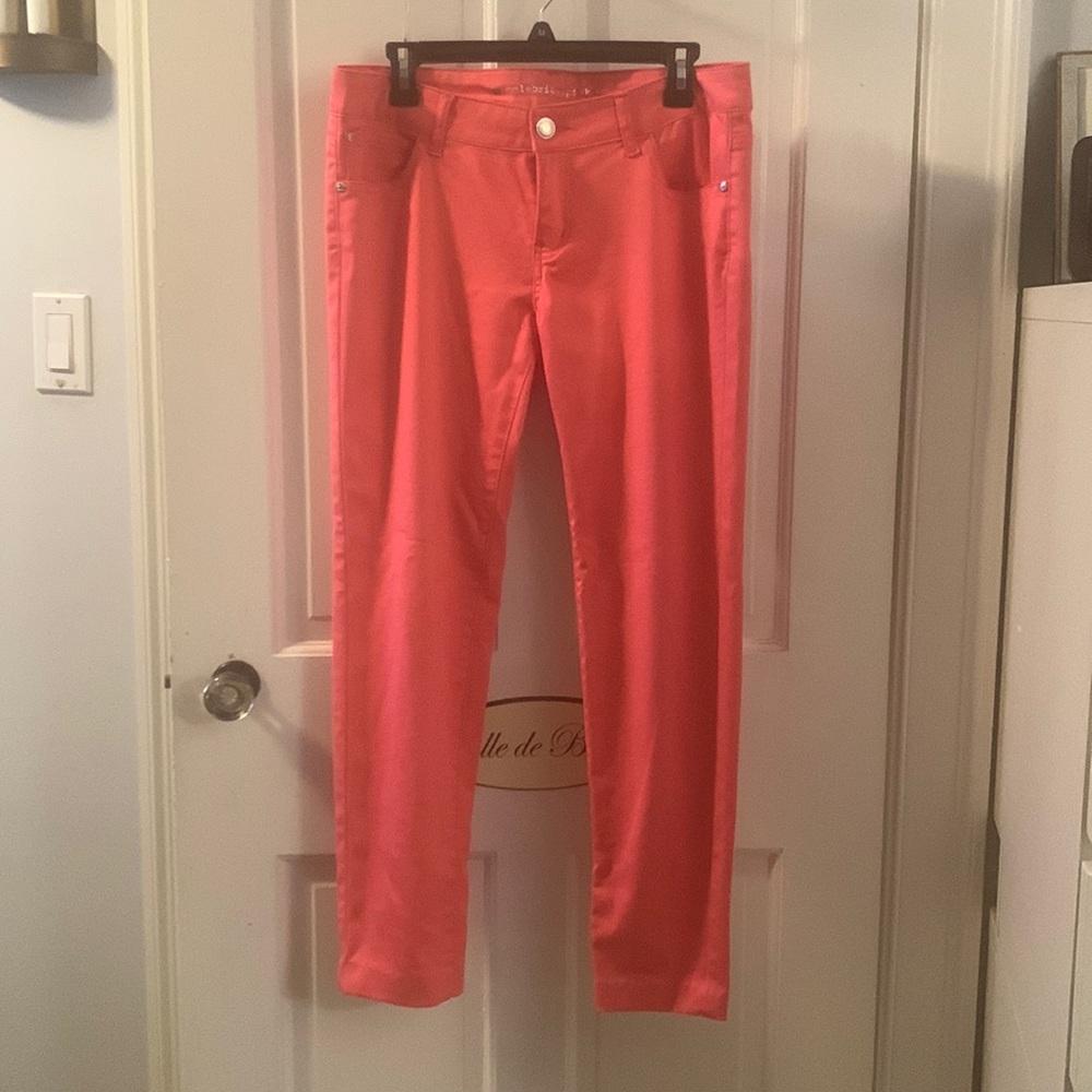 Gorgeous coral pink pants